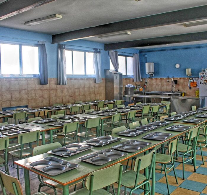 Comedor del colegio Fernando de Rojas