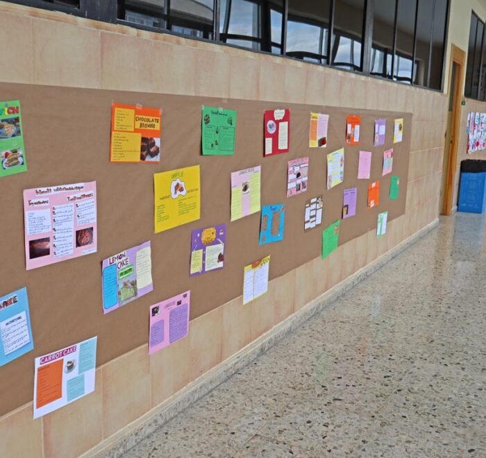 Pasillos del colegio Fernando de Rojas